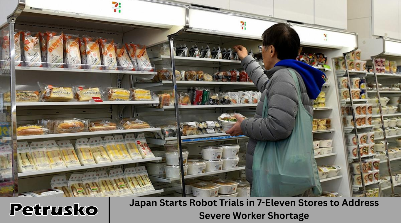 Japan Starts Robot Trials in 7-Eleven Stores to Address Severe Worker Shortage