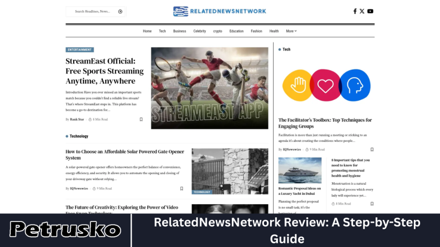 RelatedNewsNetwork Review: A Step-by-Step Guide