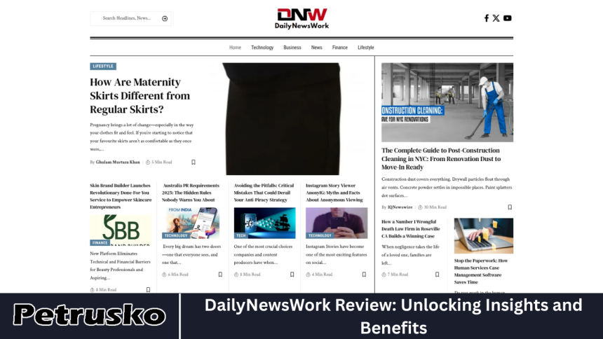 DailyNewsWork Review: Unlocking Insights and Benefits